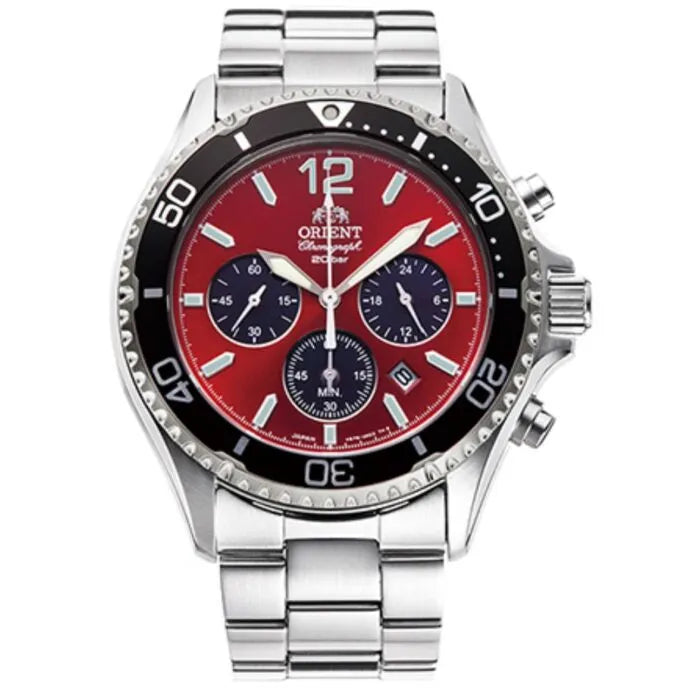 Orient RA-TX0207R Chronograph Solar Men's Watch