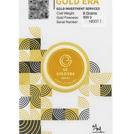 8g Gold Coin 24K (Half Ounce) – UAE in Space Design
