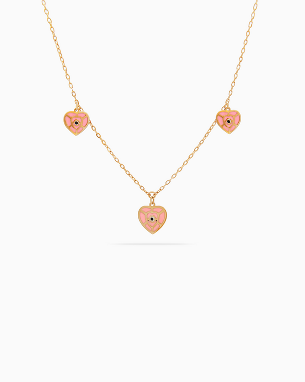 18K Yellow Gold Kids Jewelry Set