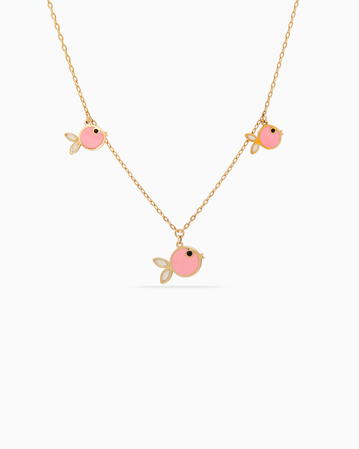 18K Yellow Gold Kids Jewelry Set
