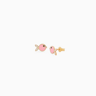 18K Yellow Gold Kids Jewelry Set