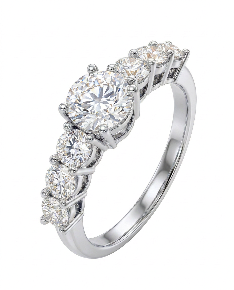 Eternal Sparkle 7-Stone Diamond Ring