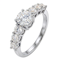 Eternal Sparkle 7-Stone Diamond Ring
