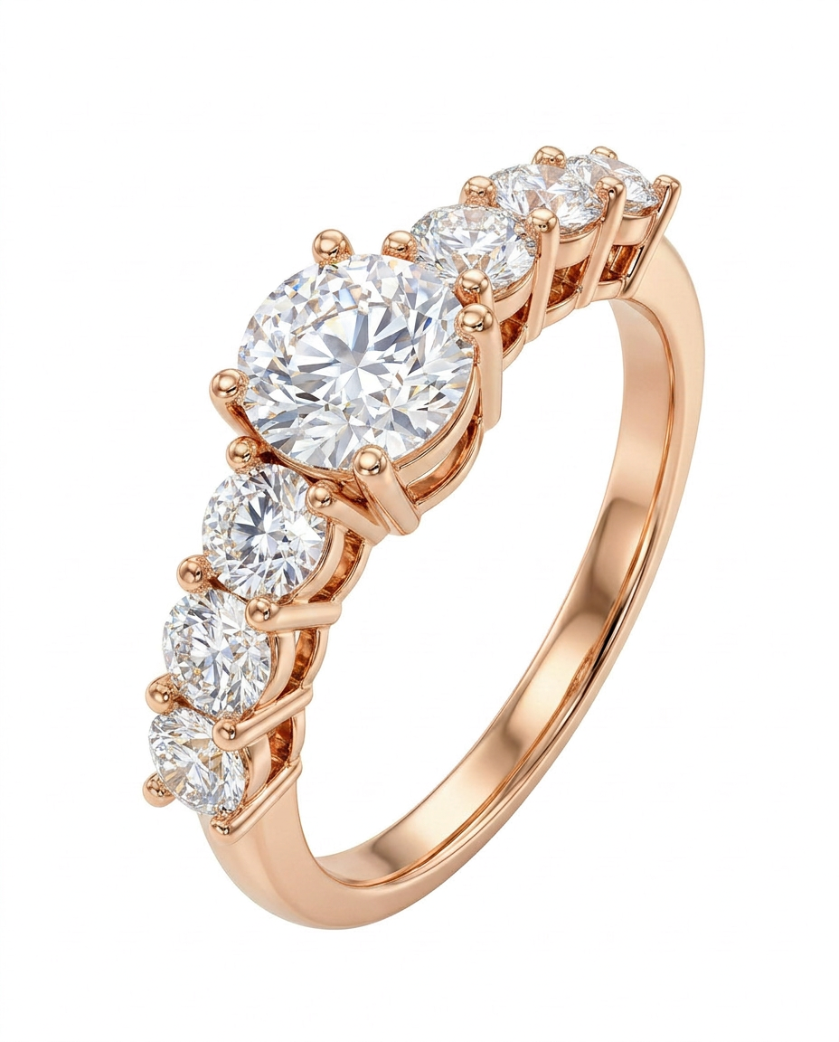 Eternal Sparkle 7-Stone Diamond Ring