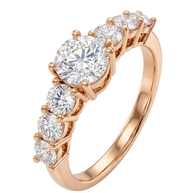 Eternal Sparkle 7-Stone Diamond Ring