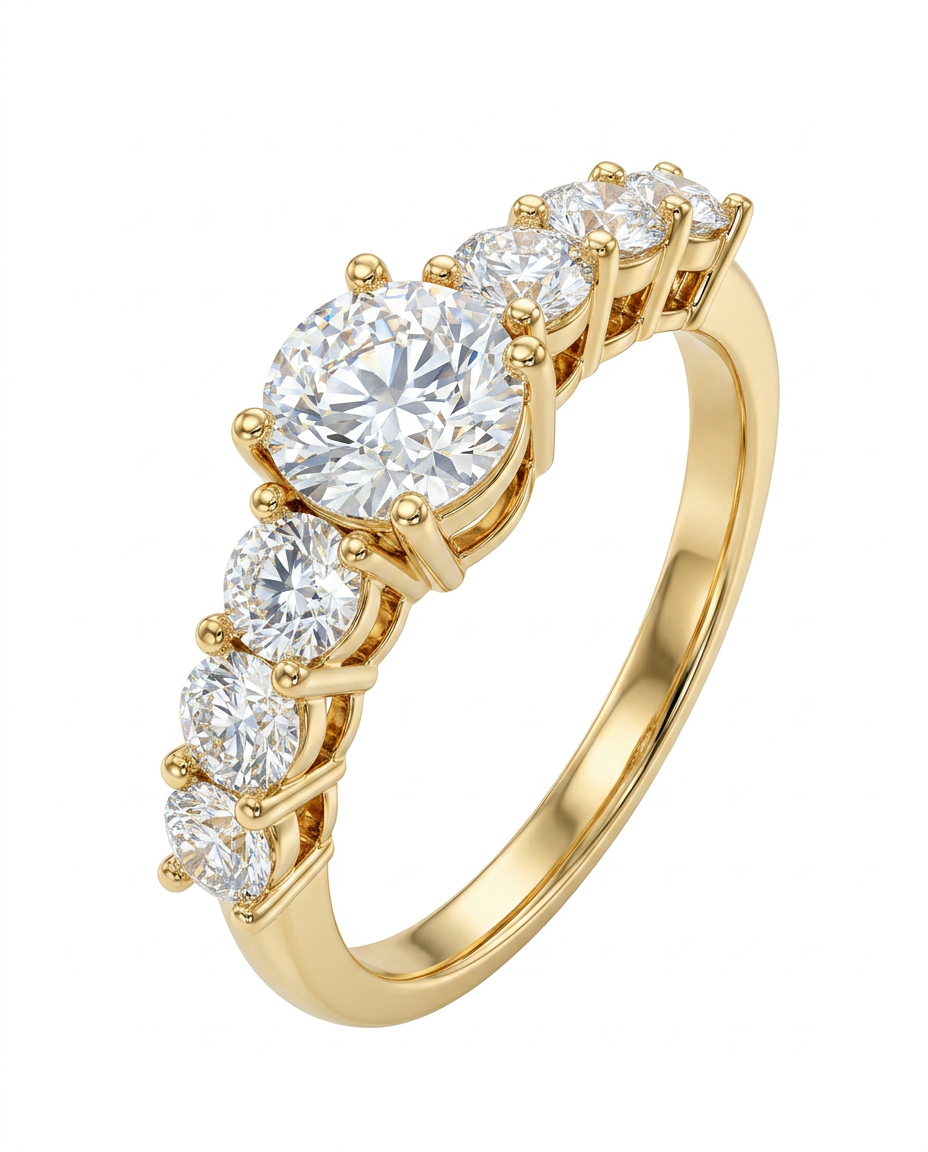 Eternal Sparkle 7-Stone Diamond Ring