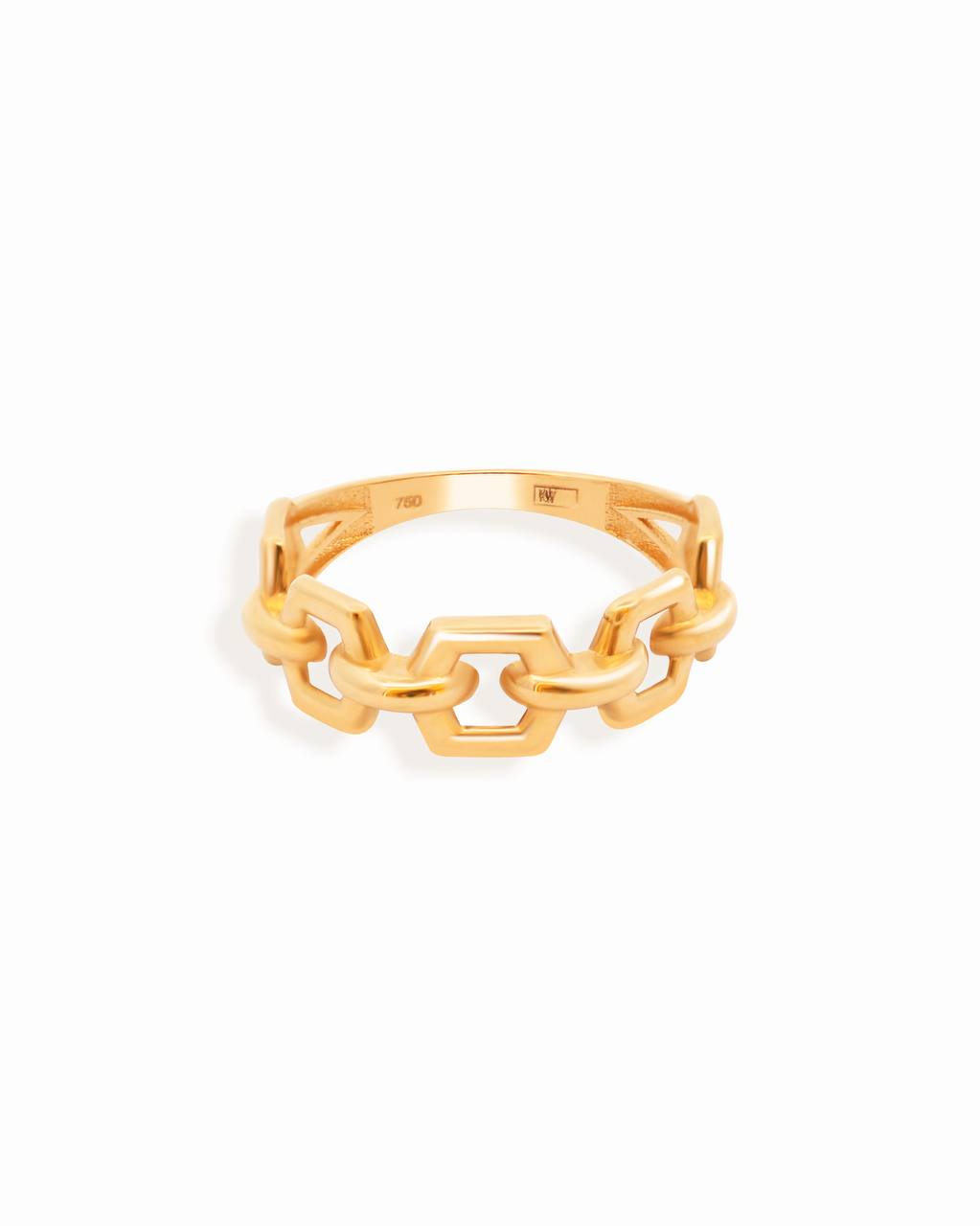 18K Yellow Gold Ring