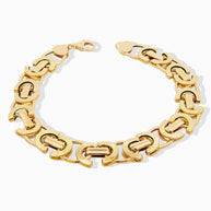 18K Yellow Gold Men’s Bracelet – 11.90g.