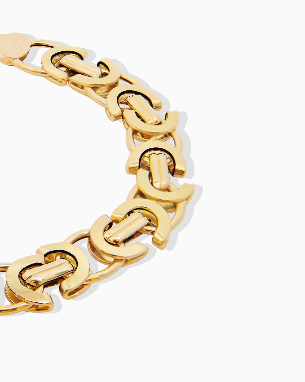 18K Yellow Gold Men’s Bracelet – 11.90g.