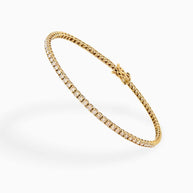 18K Gold Round Diamond Bracelet – 1.70ct.