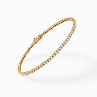 18K Gold Round Diamond Bracelet – 1.70ct.