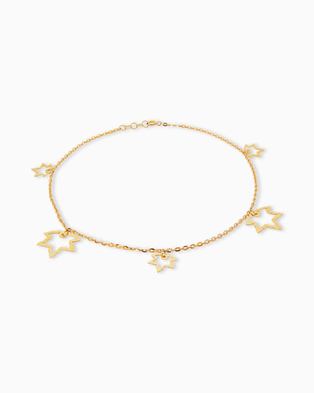 18K Yellow Gold Anklet