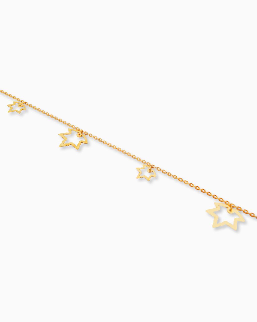 18K Yellow Gold Anklet