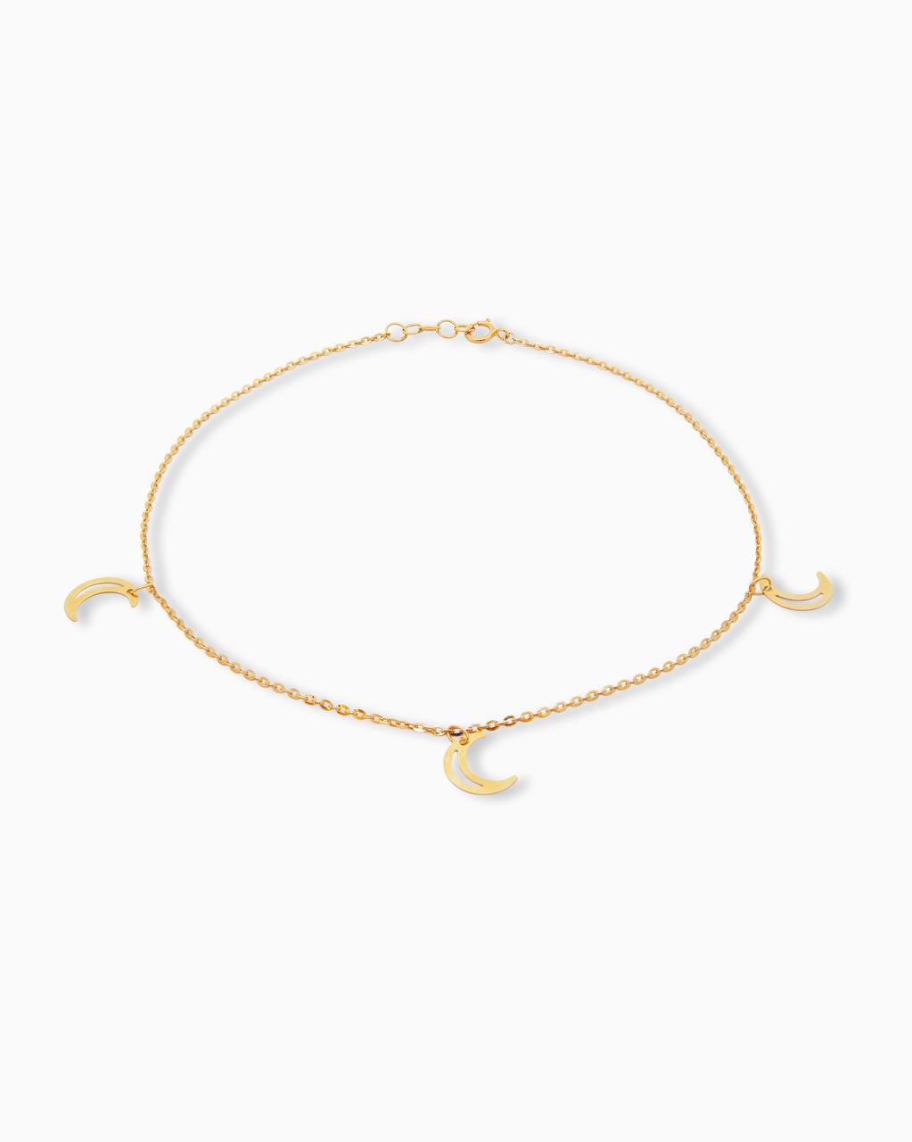 18K Yellow Gold Anklet