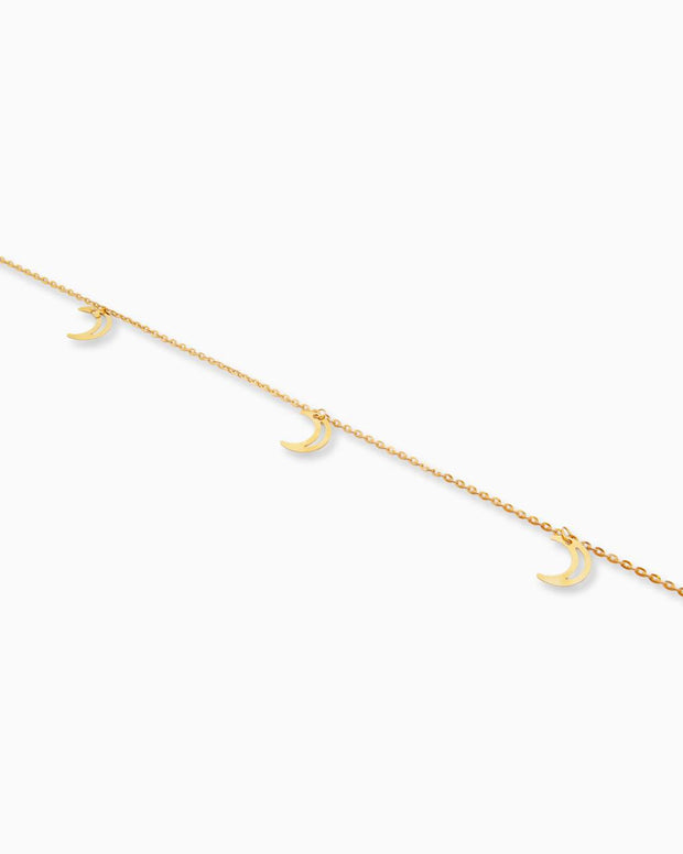 18K Yellow Gold Anklet