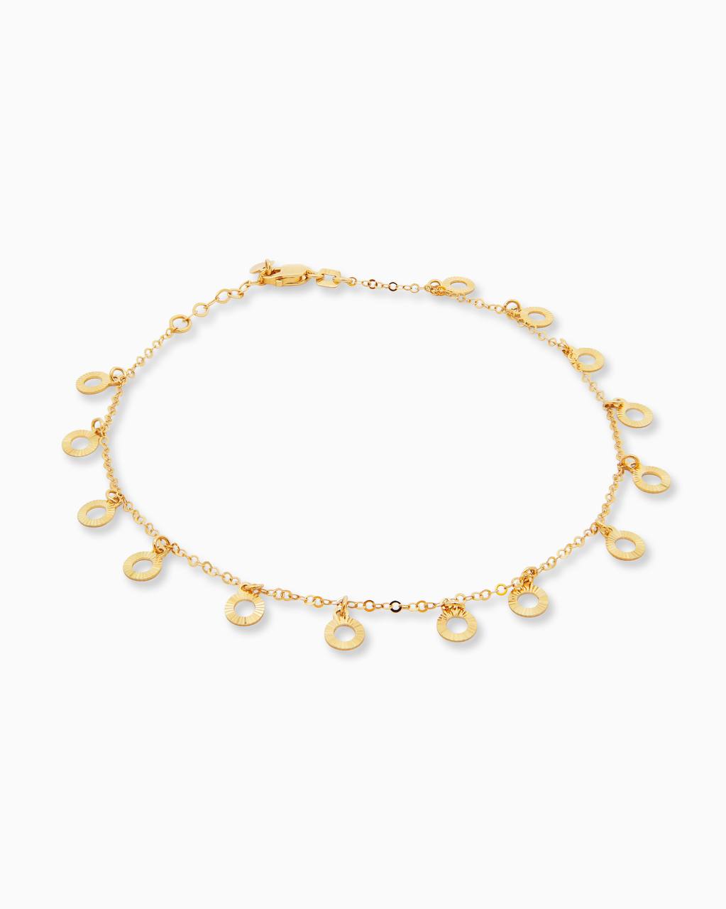 18K Yellow Gold Anklet