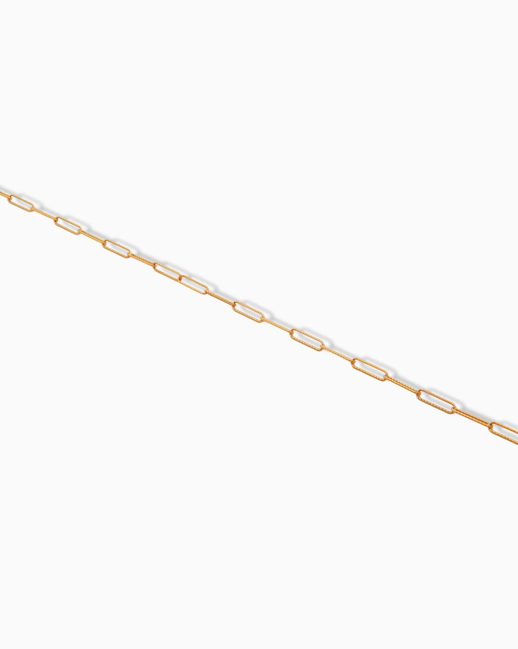 18K Yellow Gold Anklet