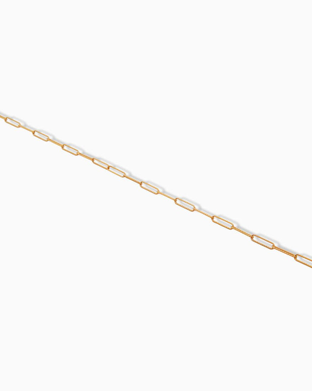 18K Yellow Gold Anklet