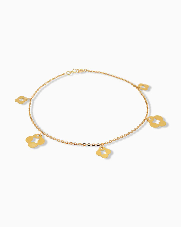 18K Gold Anklet
