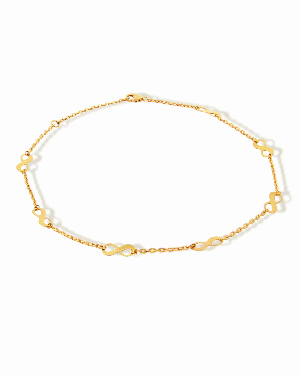 18K Gold Anklet