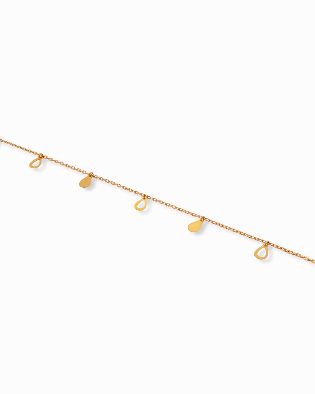 18K Yellow Gold Anklet