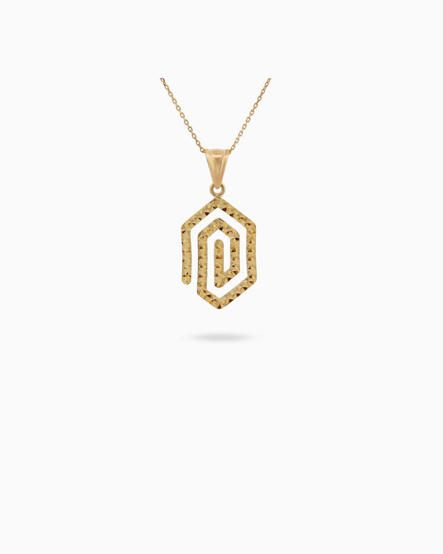 18K Gold Pendant
