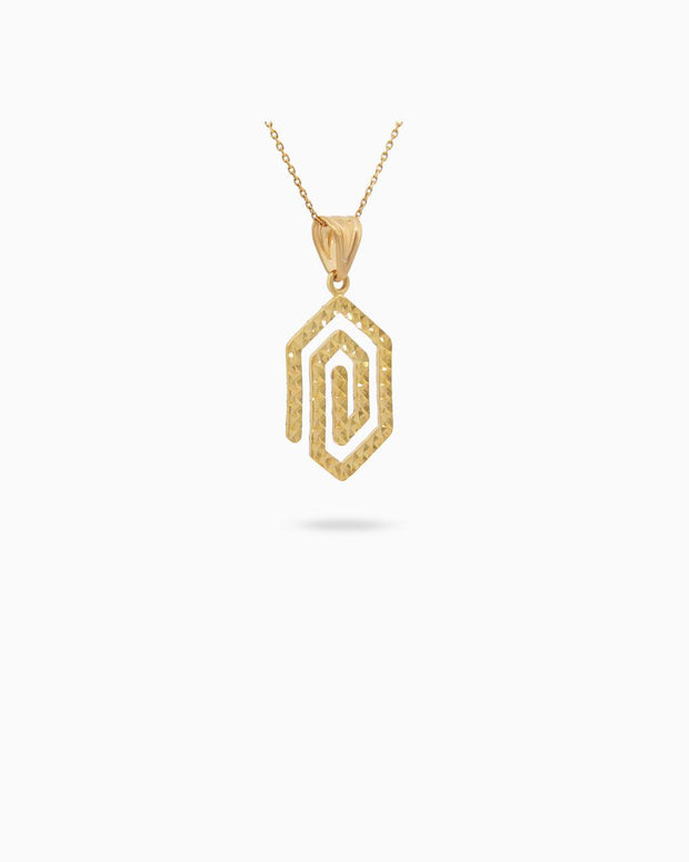 18K Gold Pendant