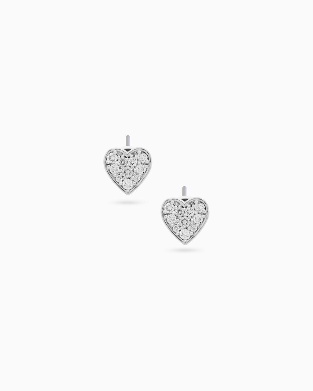 18K Gold Round Diamond Stud Earrings – 0.20ct.