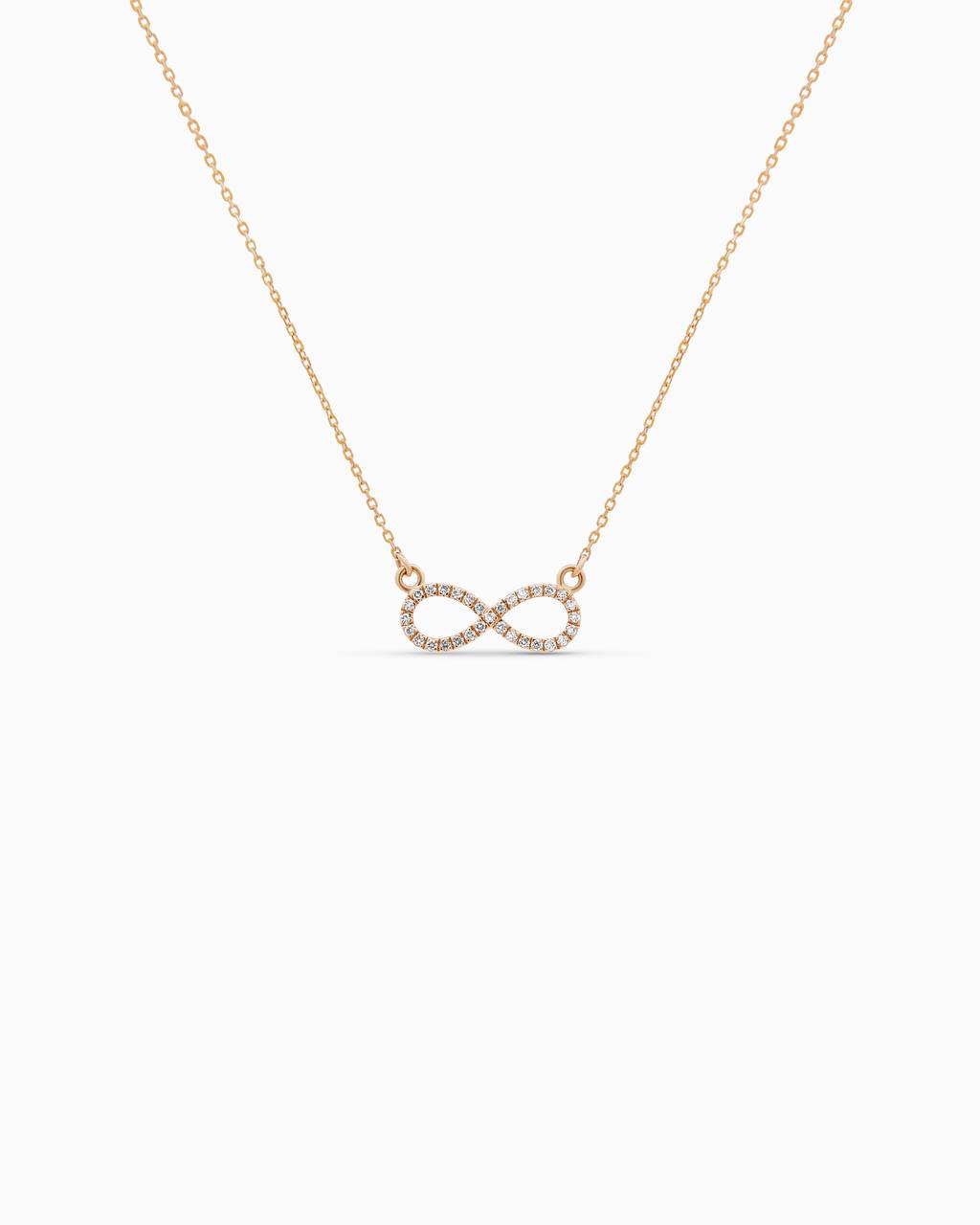 18K Yellow Gold 31-Stone Diamond Pendant Necklace – 0.10ct.
