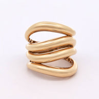 18K Gold Bold Knot-Style Ring – 7.40g.