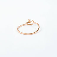 Vesper Solitaire Diamond Ring