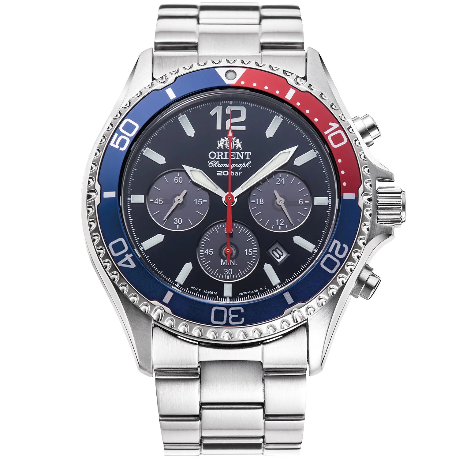 Orient Mako Solar Chronograph RA-TX0201L10B Men's Watch