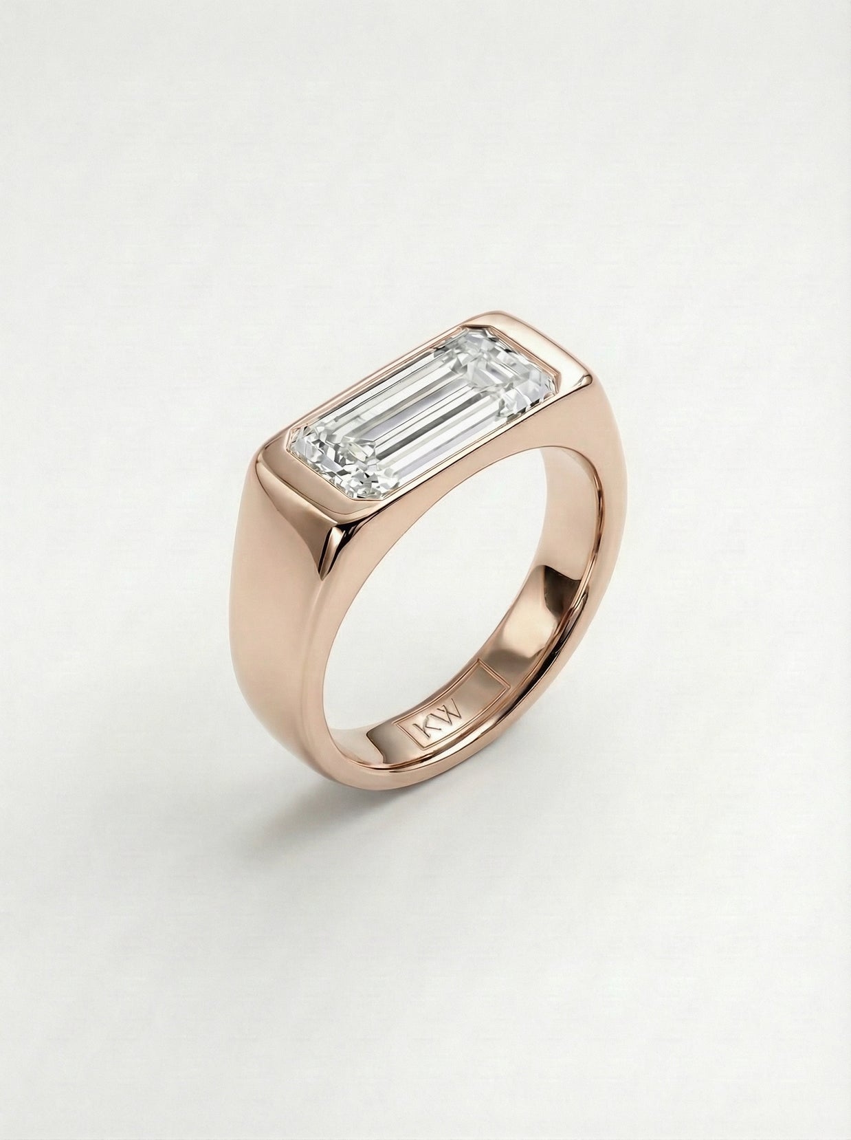 Imperial Emerald Signet Ring