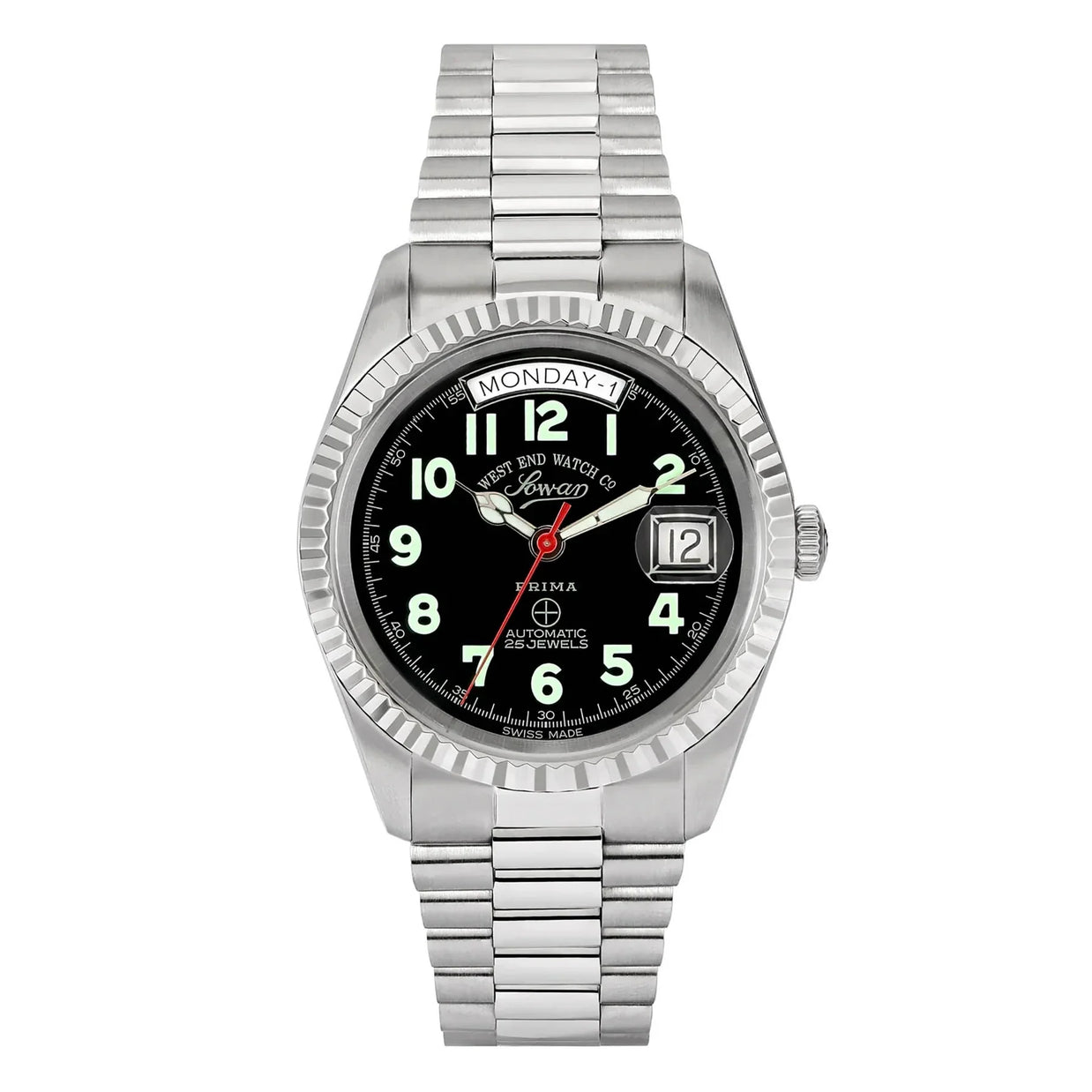 West End The Classics Automatic 6828.10.0207 Black Dial Stainless Steel Unisex Watch