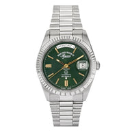 West End The Classics Automatic 6828.10.3330Y Green Dial Stainless Steel Unisex Watch