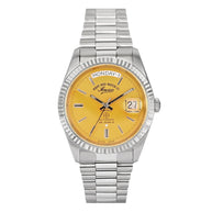 West End The Classics Automatic 6828.10.3338B Yellow Dial Stainless Steel Unisex Watch