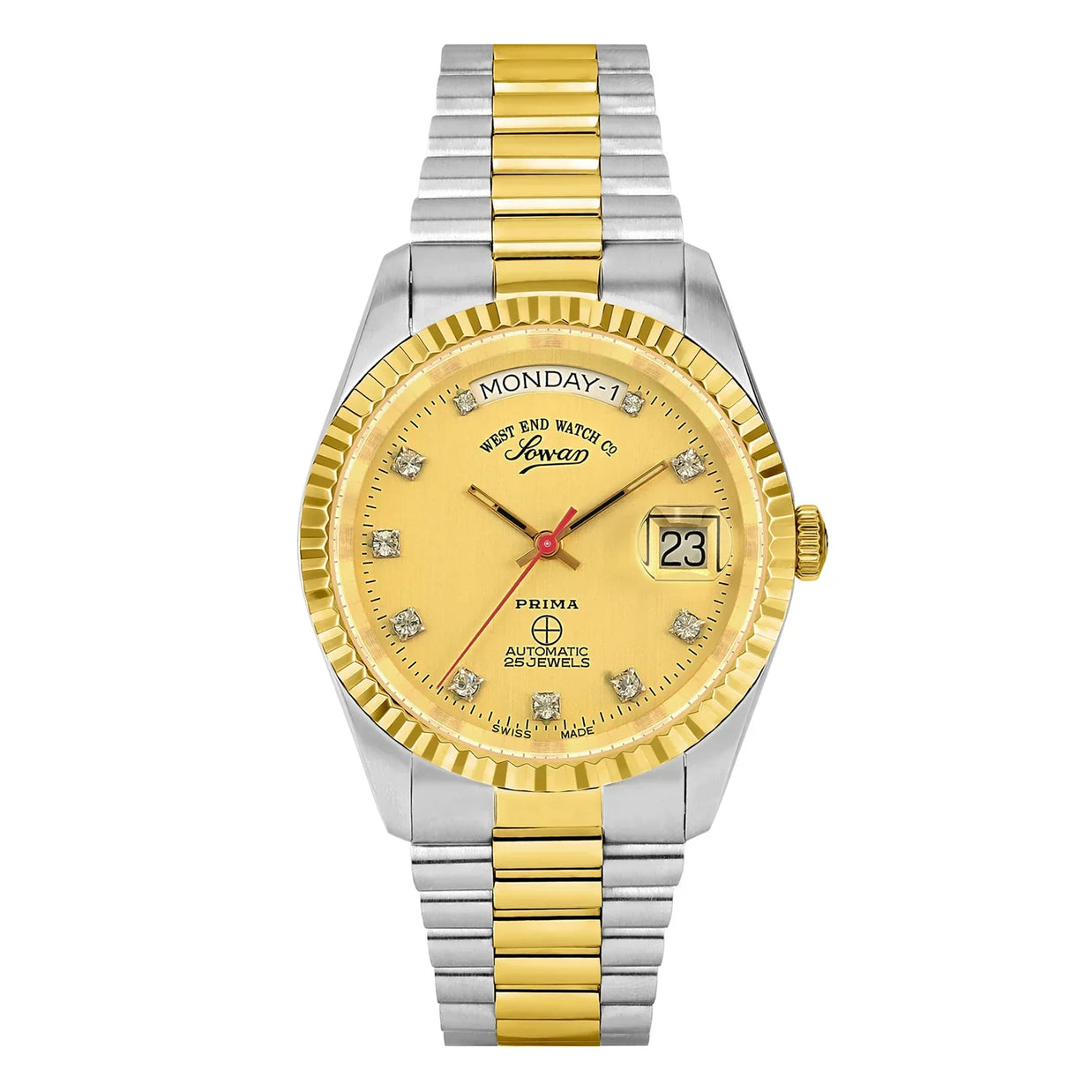 West End The Classics Automatic 6828.20.2795R Bicolour & Champagne Dial Unisex Watch
