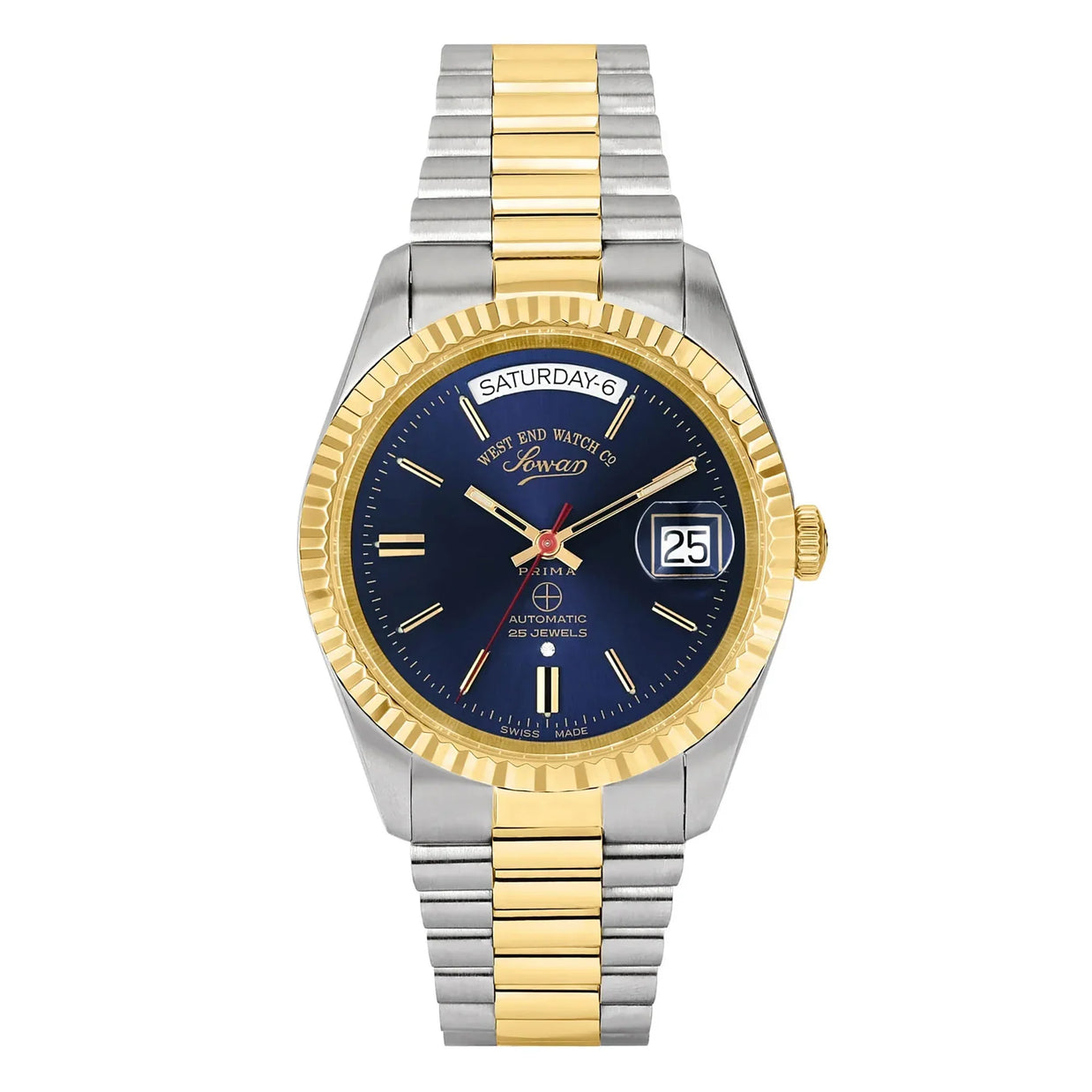 West End The Classics Automatic 6828.20.3226 Blue Dial & Two-Tone Stainless Steel Unisex Watch