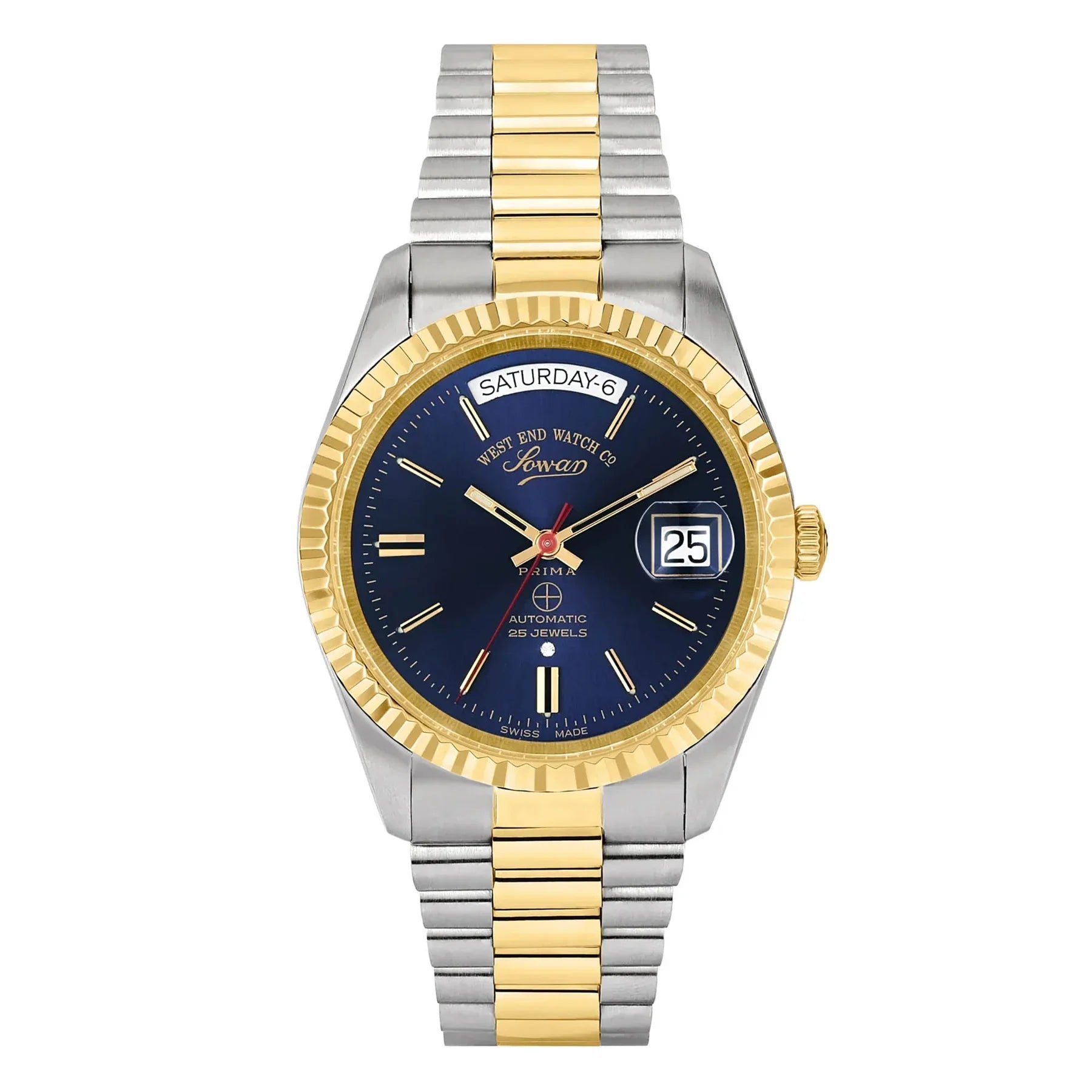 West End The Classics Automatic 6828.20.3226 Blue Dial & Two-Tone Stainless Steel Unisex Watch