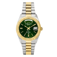 West End The Classics Automatic 6828.20.3330Y Green Dial & Two-Tone Stainless Steel Unisex Watch