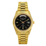 West End The Classics Automatic 6828.35.2707R Black Dial & Gold-Plated Stainless Steel Unisex Watch