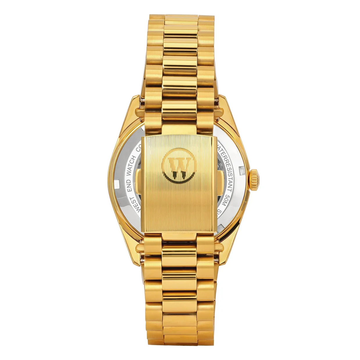 West End The Classics Automatic 6828.35.2707R Black Dial & Gold-Plated Stainless Steel Unisex Watch