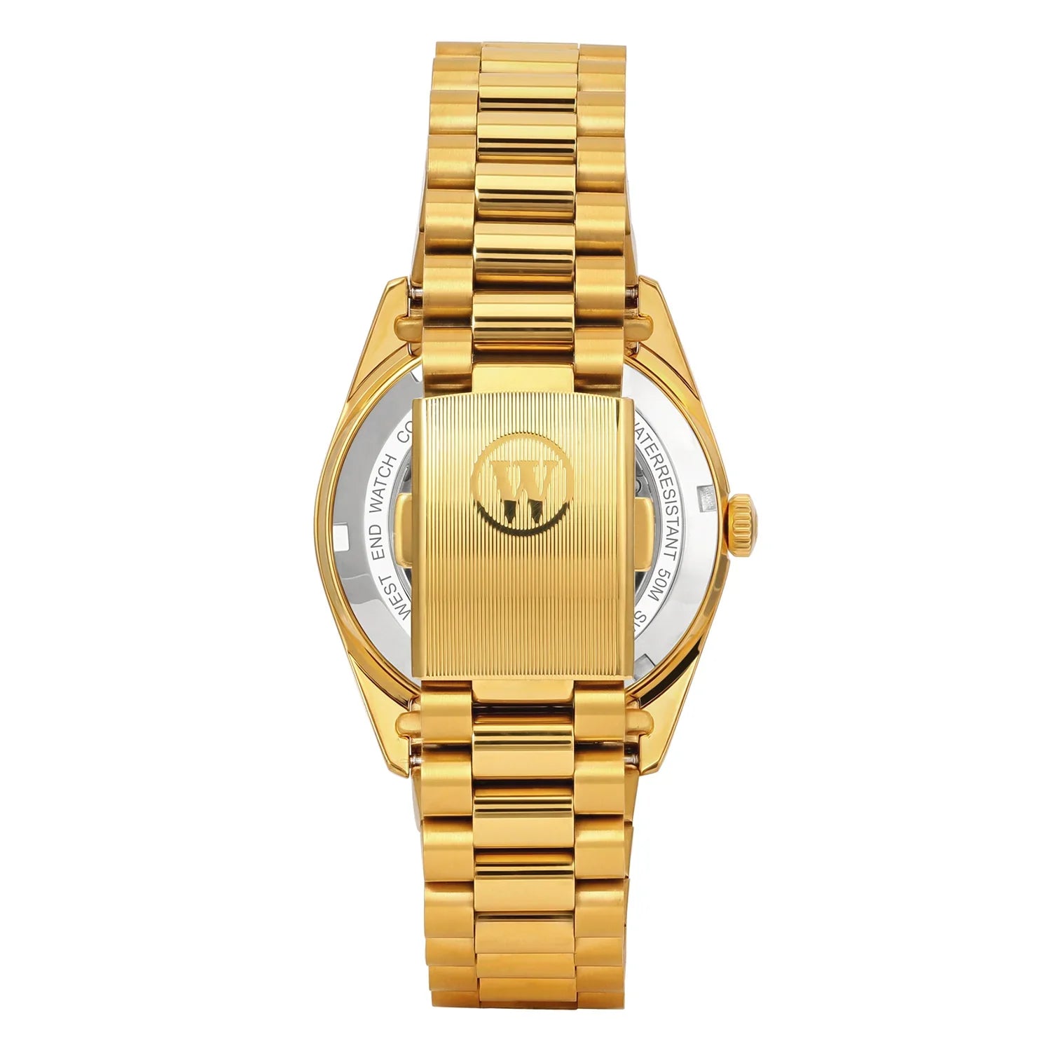 West End The Classics Automatic 6828.35.2707R Black Dial & Gold-Plated Stainless Steel Unisex Watch