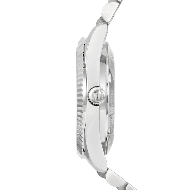 West End The Classics Automatic 6858.10.3337Y Turquoise Dial & Stainless Steel Women's Watch