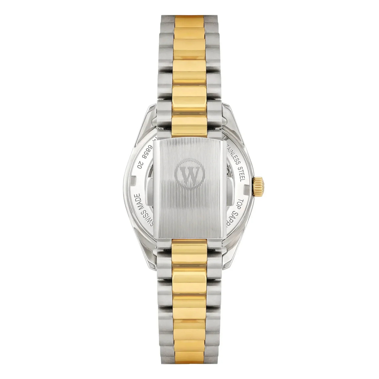 West End The Classics Automatic 6838.20.2708R Champagne Dial & Two-Tone Stainless Steel Women's Watch