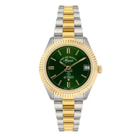West End The Classics Automatic 6858.20.3330Y Green Dial & Two-Tone Stainless Steel Women's Watch