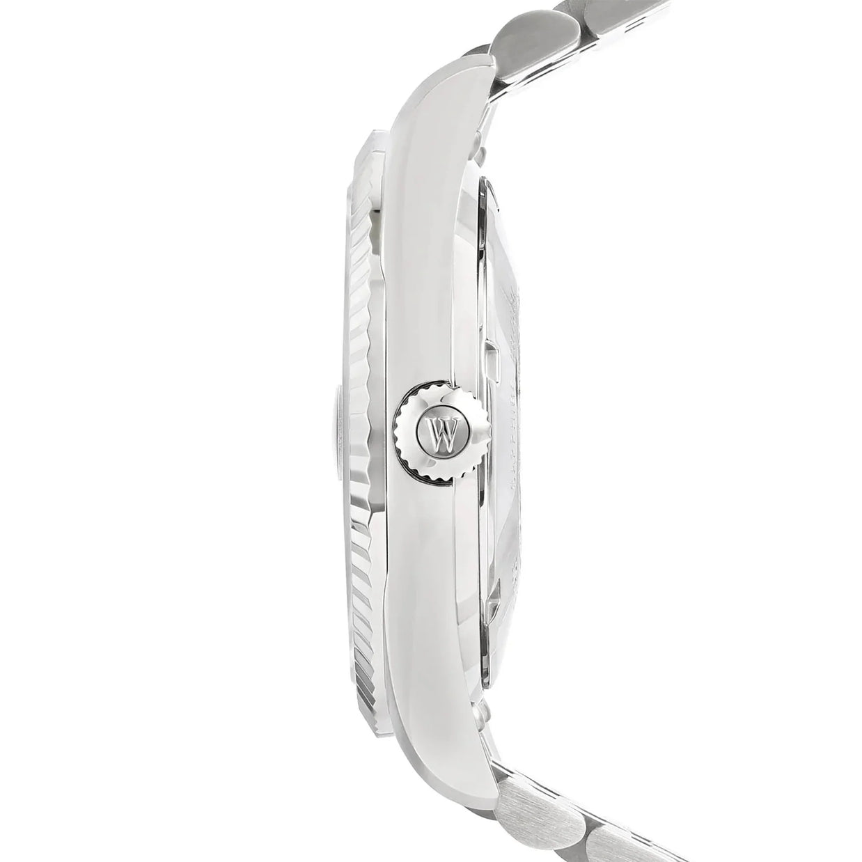 West End The Classics 41 Automatic 6868.10.3338N Yellow Dial Stainless Steel Men's Watch