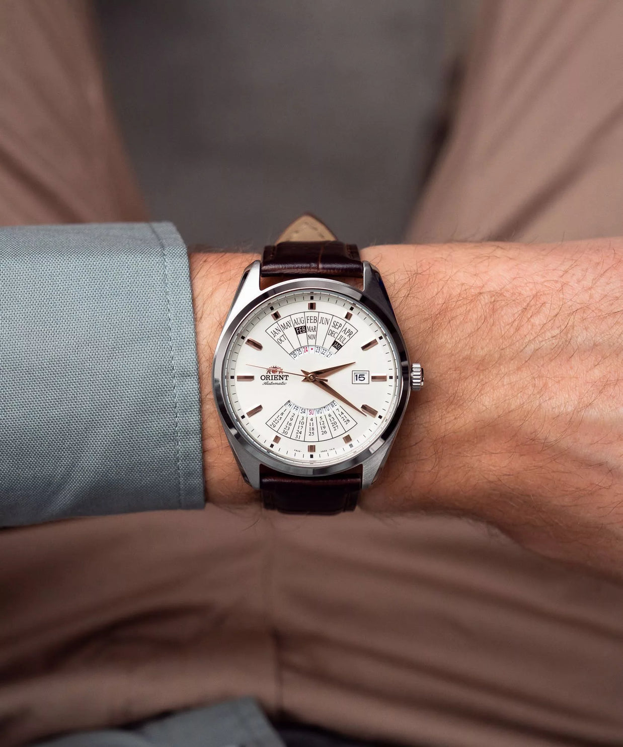 Orient Contemporary Multi-Year Calendar Automatic RA-BA0005S30B Men's Watch